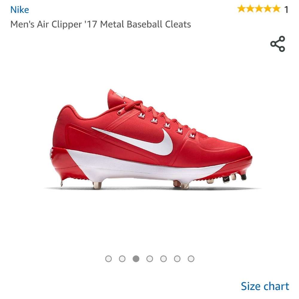 Nike
 Air Clipper '17 Metal Baseball Cleats

 